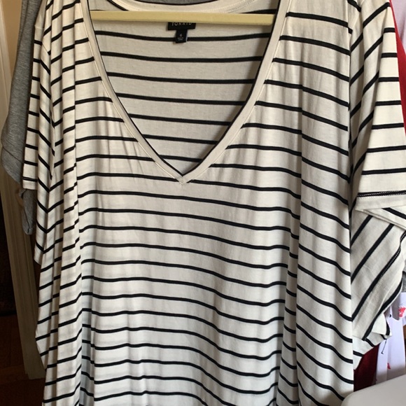 Torrid Size 6 Blk white stripe - Picture 3 of 5